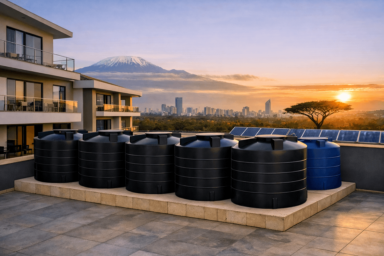 Smart Water Storage: How to Connect Multiple Tanks for Kenyan Homes & Businesses